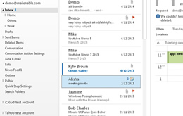 Side-by-Side Mail Accounts in Outlook. Outlook Plugin, CalDAV, CardDAV.